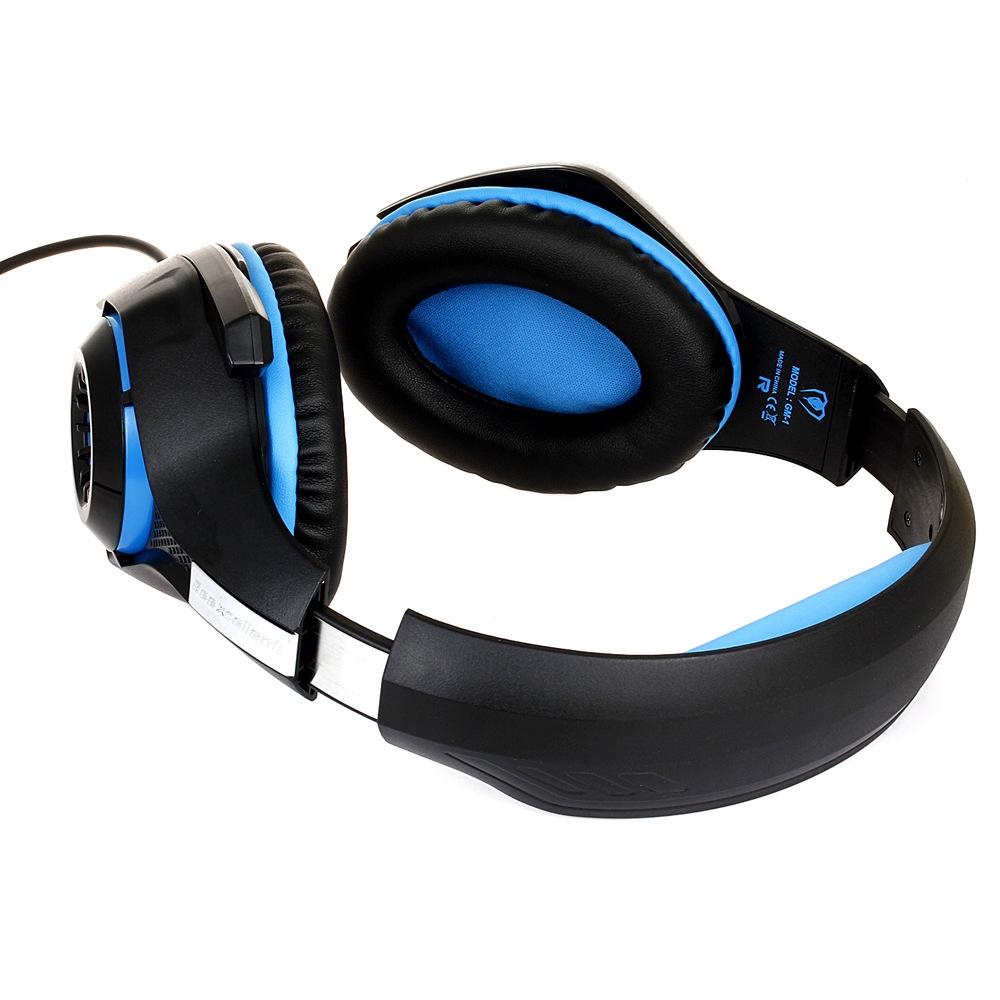 Gm-1 Gaming Headset With Mic & Led Blue 4