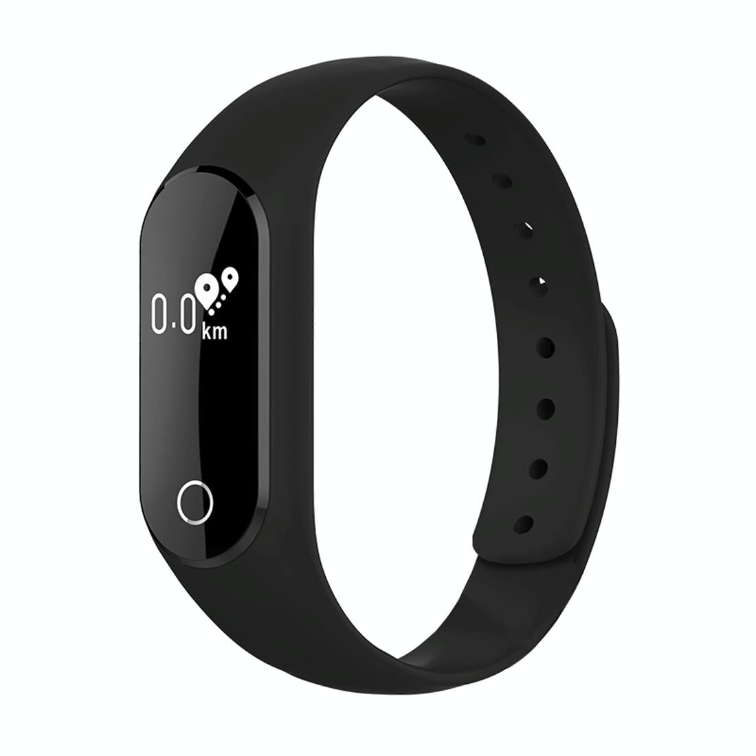 Waterproof Oled Smart Bracelet With Bluetooth Hr Monitor Pedometer And Remote Capture For Android / Ios - Blue 3
