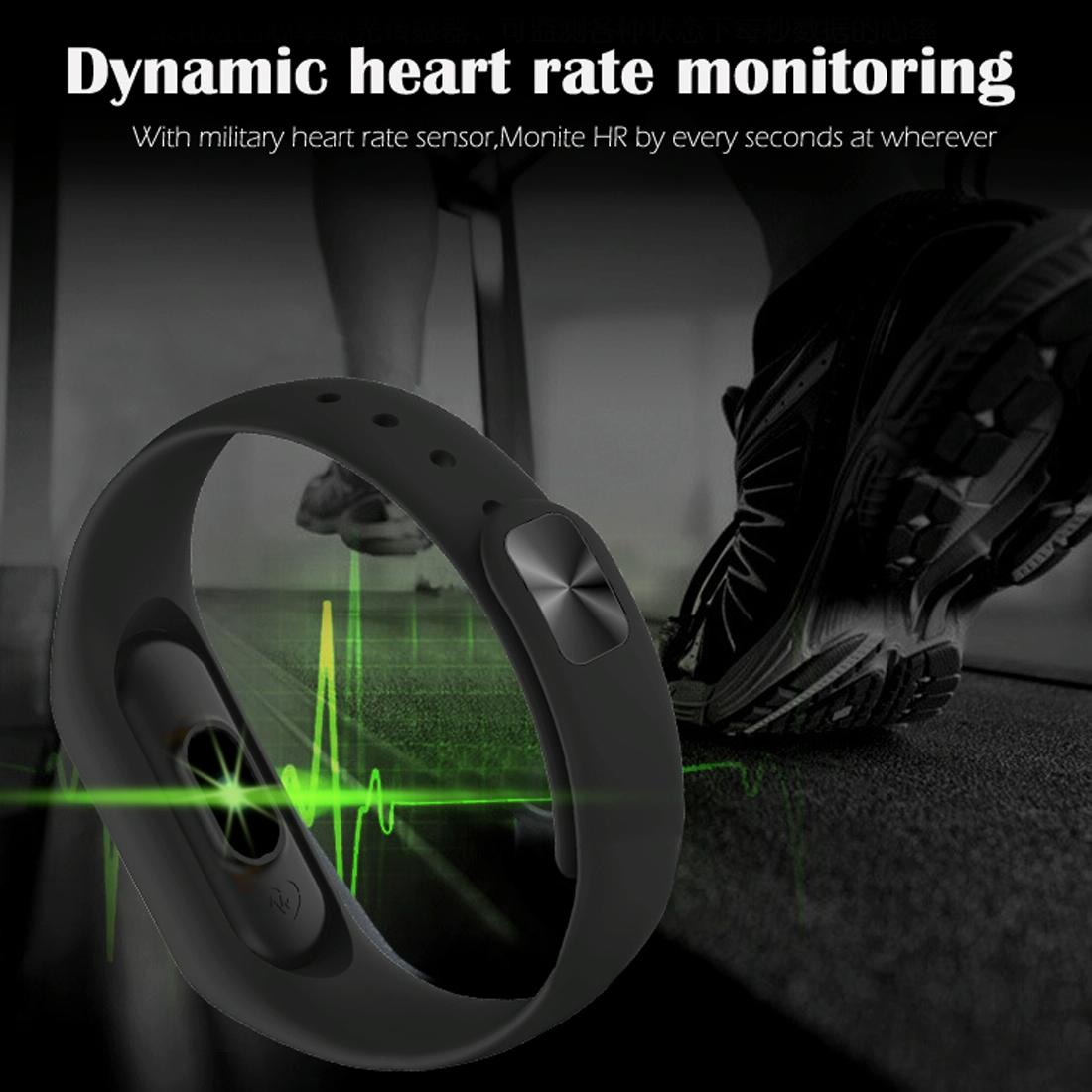 Waterproof Oled Smart Bracelet With Bluetooth Hr Monitor Pedometer And Remote Capture For Android / Ios - Blue 6