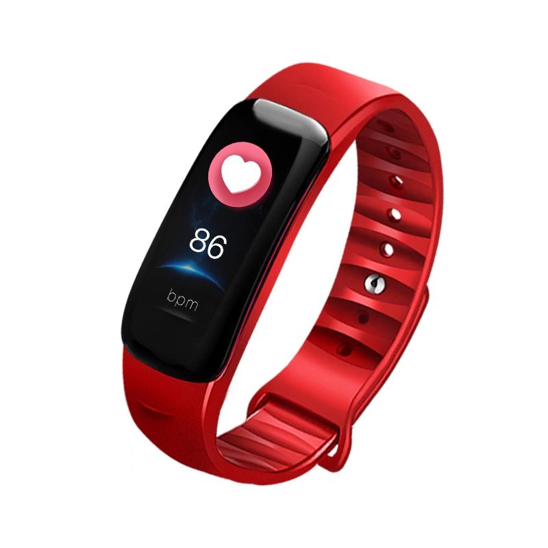 Smart Bracelet With Call Reminder Hr / Bp Monitoring Sleep / Sedentary Tracking And Remote Control - Blue 3