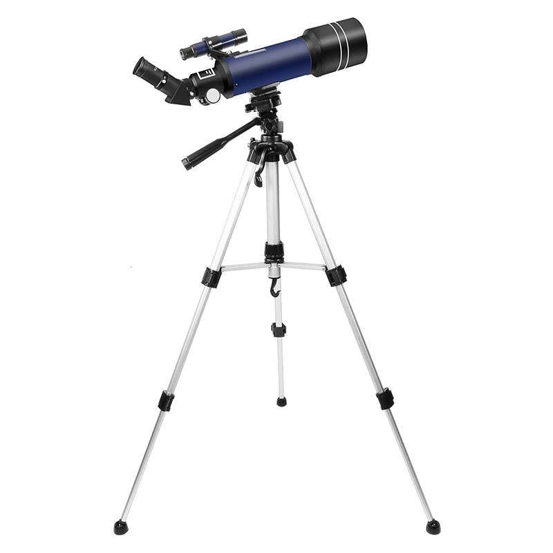 High Definition High Times Astronomical Telescope with Tripod - Blue 16x / 66x70 3
