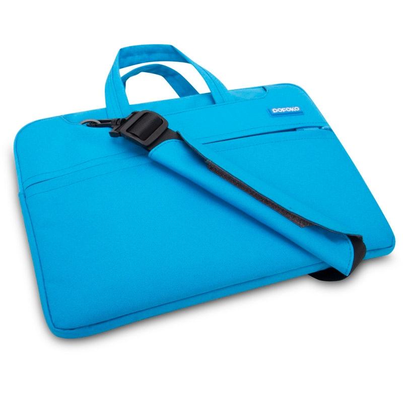 Portable 12 Laptop Bag - Single Shoulder - Blue 6