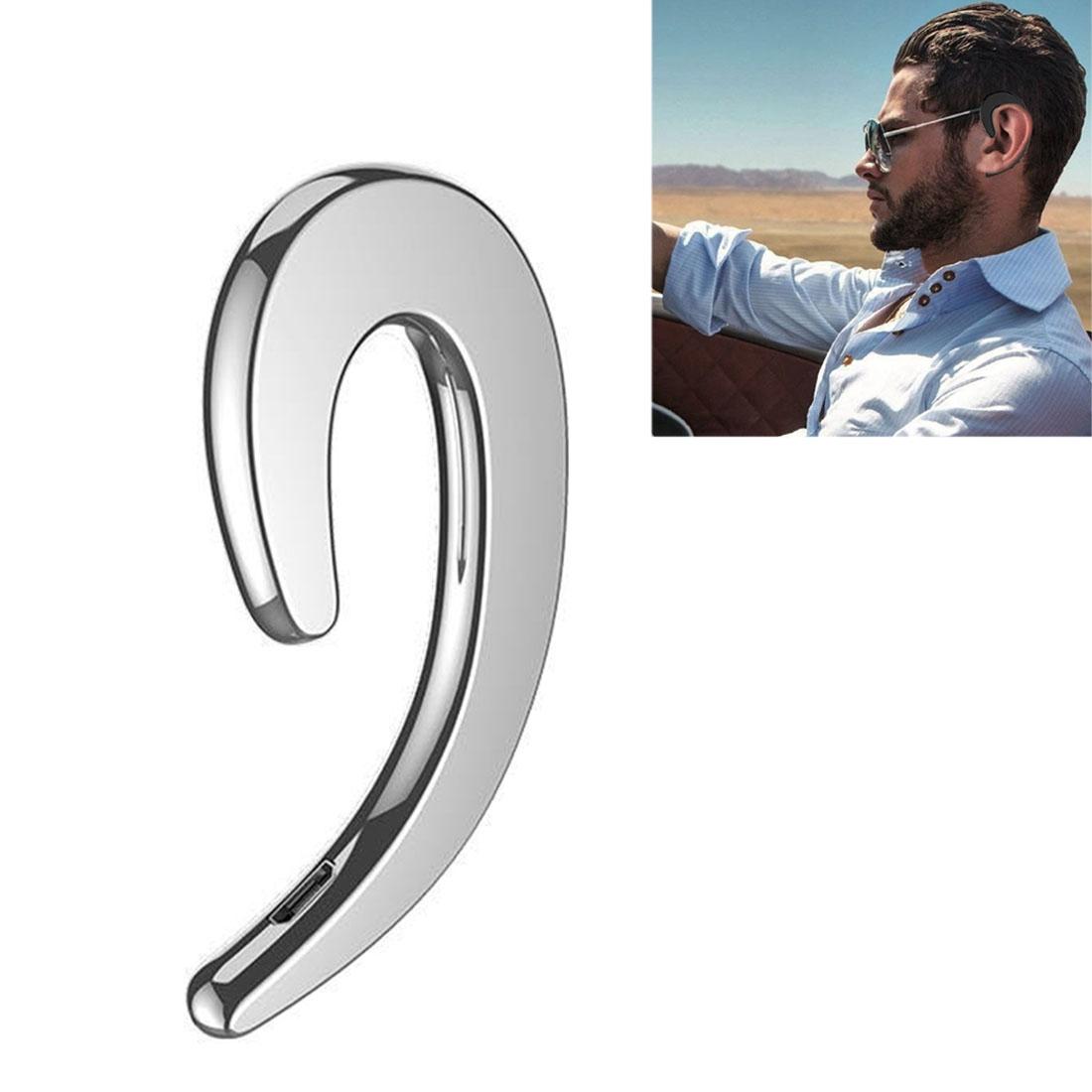 Bluetooth Bone Conduction Sports Earphones with Earhook - V4.1 - Blue 14