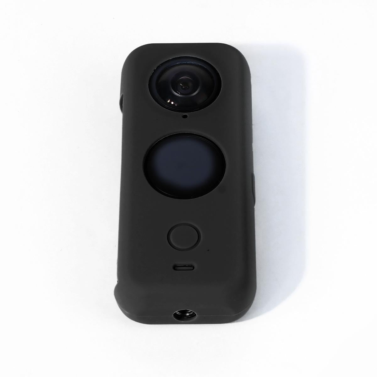 Full Body Dust Proof Silicone Protective Case for Insta360 one X2 - Blue 12