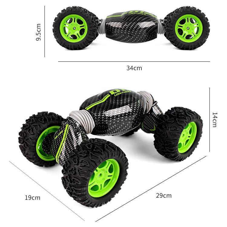 2.4g Rc Off-road Deformation Car - 4wd Climber - Blue 9