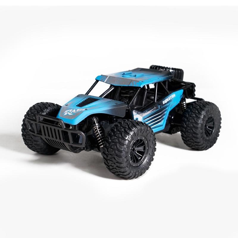 Four-way Remote Control Toy Car - 2.4ghz - Blue 3