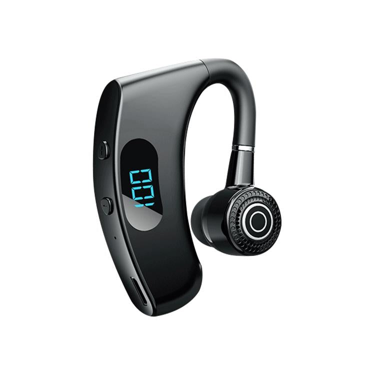 V12 Business Wireless Bluetooth 5.0 Earphone with Charging Box - Hanging Ear Style - Blue 3