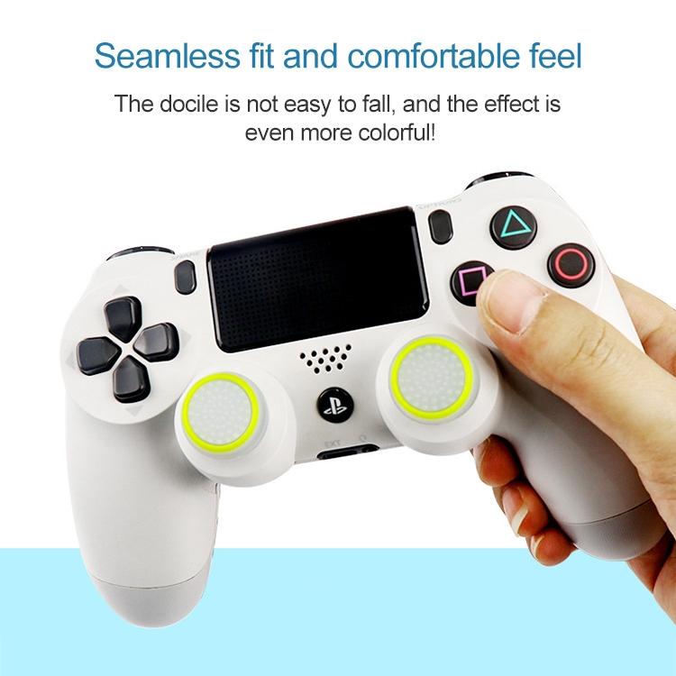 20 Luminous Silicone Gamepad Covers for Ps4 / Ps3 / Ps2 / Xbox360 / Xboxone / Wiiu - Blue 5