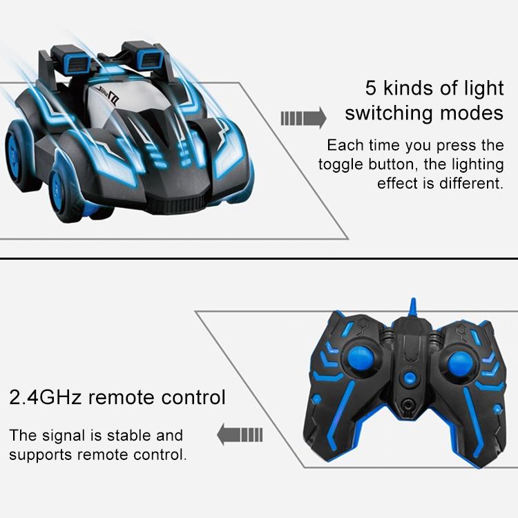 Remote Control Stunt Drift Car Toy - Creative and Electric - Blue 3
