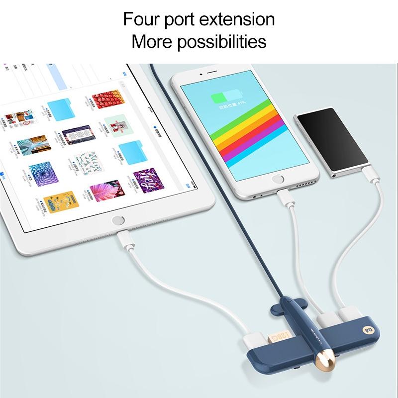 4-Port Usb Air Force One Hub - Blue 12