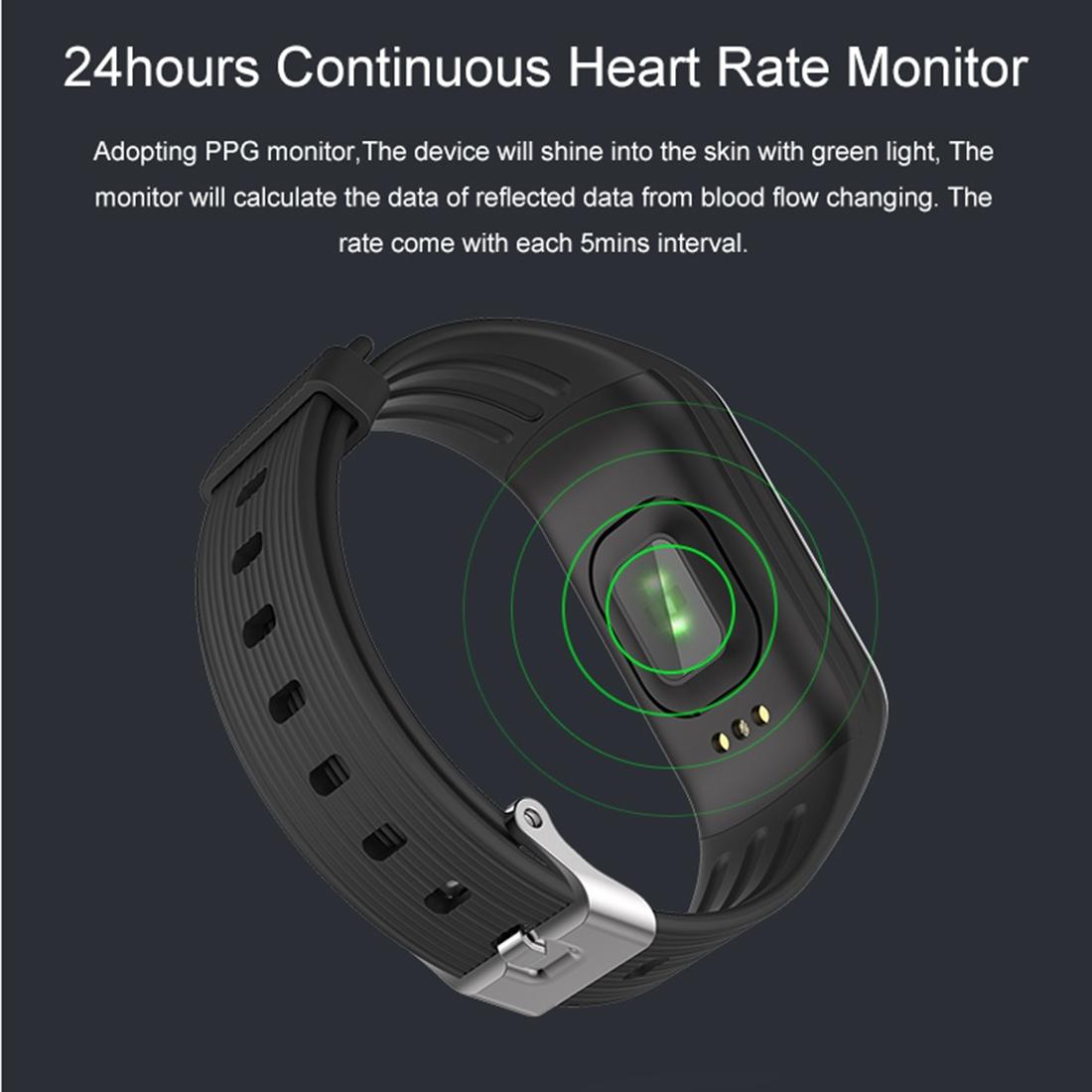Waterproof Oled Fitness Tracker - Ip67 - Blue 7