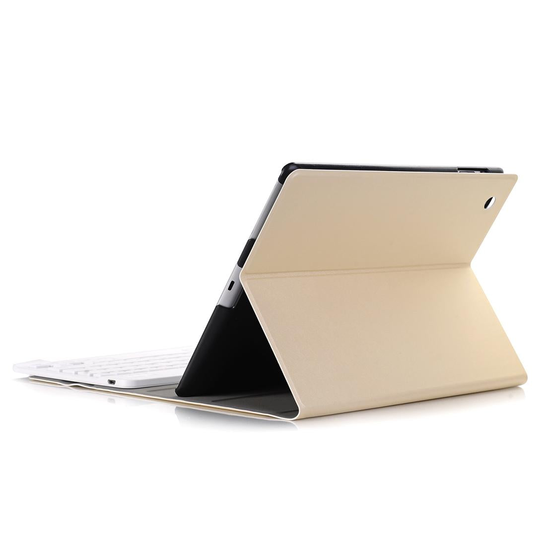 Universal Ultra-Thin Tablet Case With Bluetooth Keyboard For Ipad 4 / 3 / 2 - Horizontal Flip - Blue 7