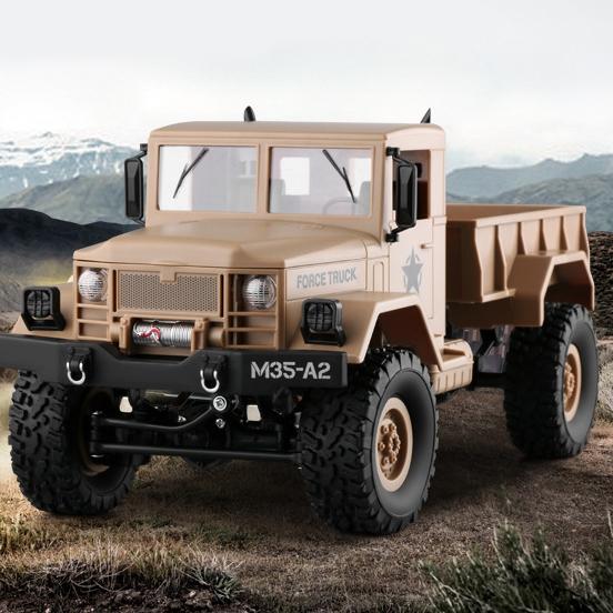 Off-road Climbing Truck for Kids with Wifi Control and Led Lights - Blue 3