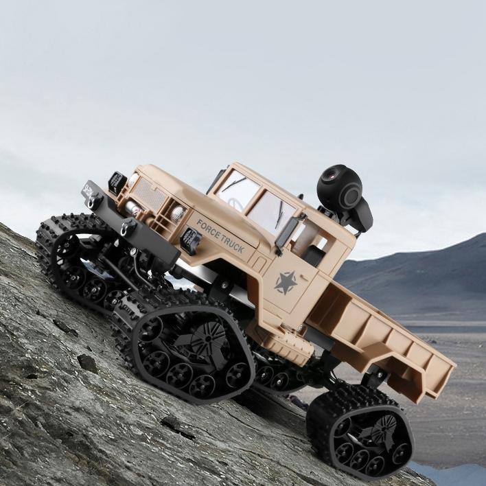 Off-road Climbing Truck for Kids with Wifi Control and Led Lights - Blue 4