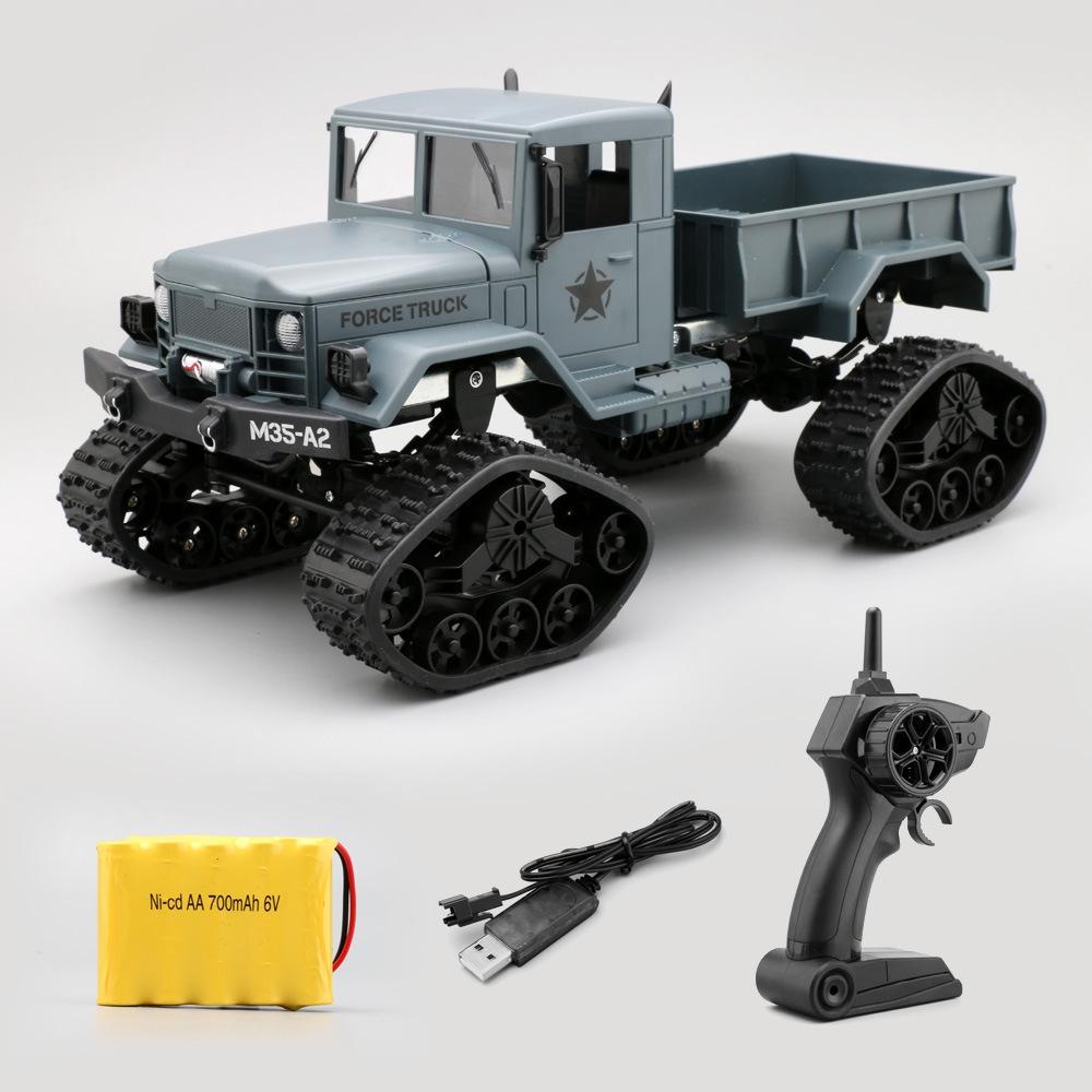 Off-road Climbing Truck for Kids with Wifi Control and Led Lights - Blue 7