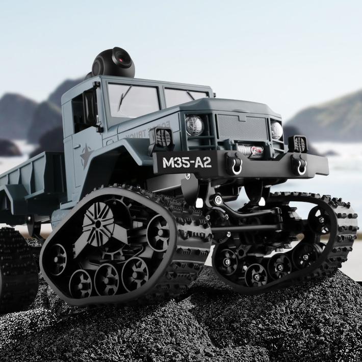 Off-road Climbing Truck for Kids with Wifi Control and Led Lights - Blue 9