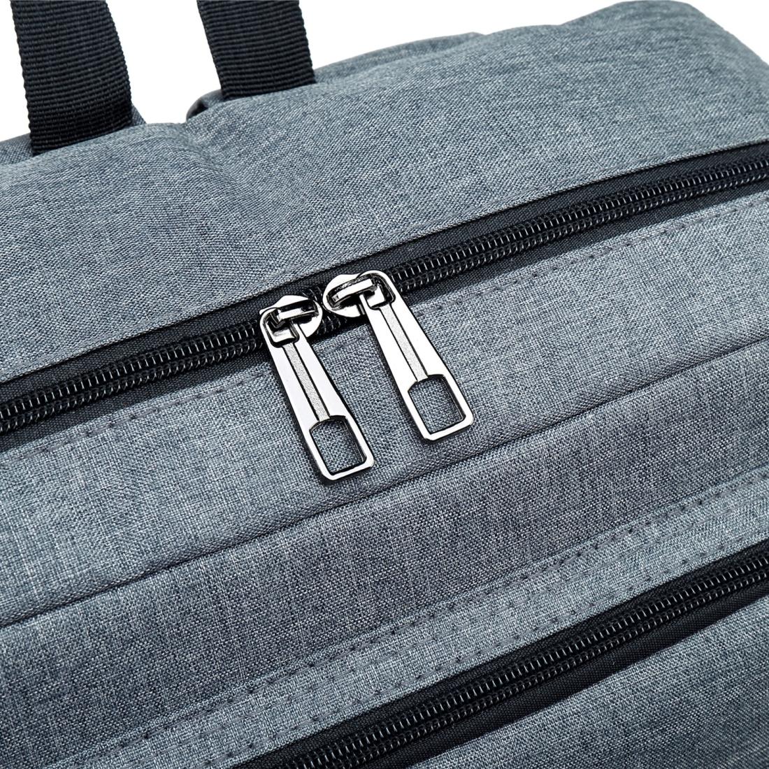 Stylish Notebook Tablet Backpack - Spacious & Casual - Blue 5