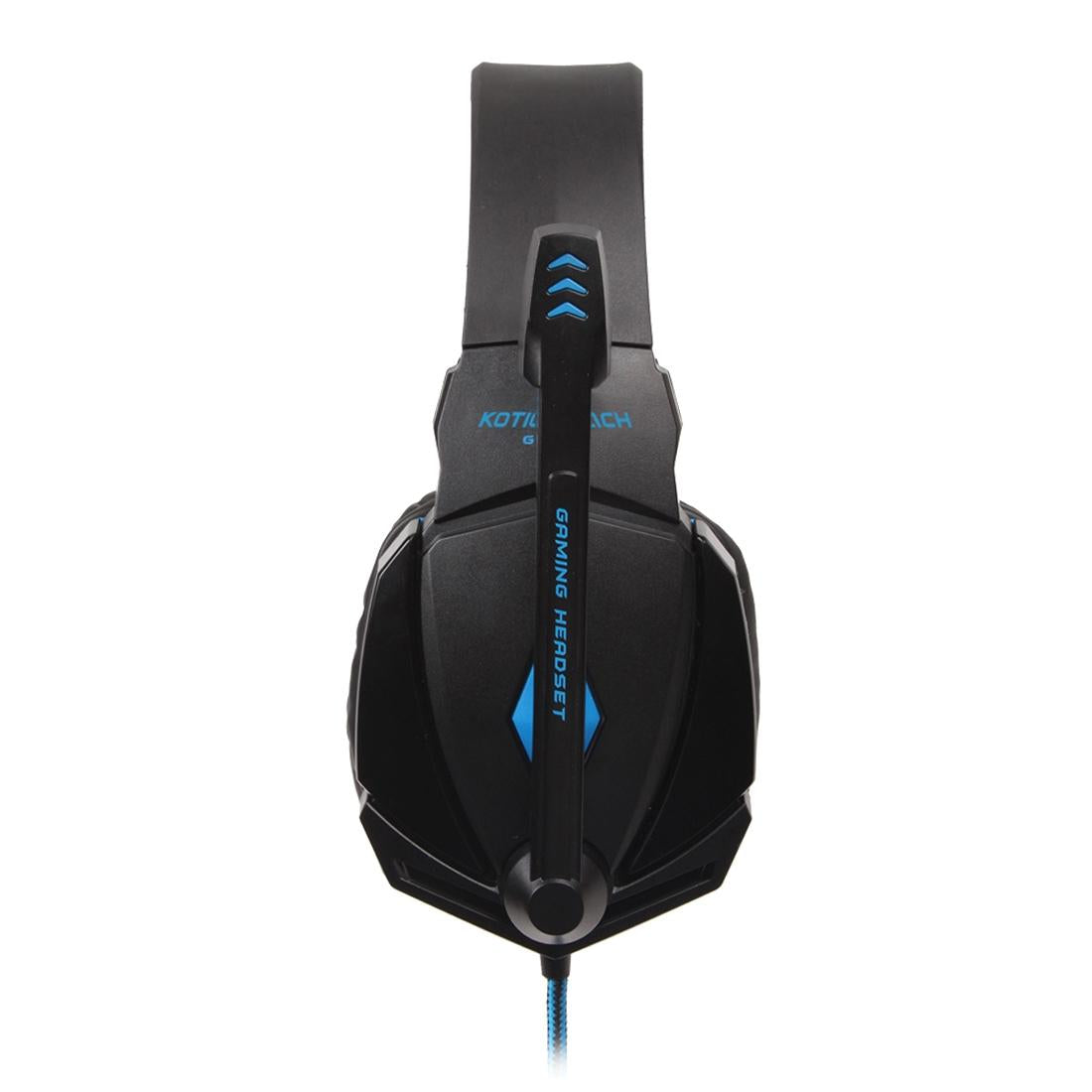 Pc Gaming Headset With Mic Led Volume Control 2.2M Cable Blue / Black - Pc0105L 6