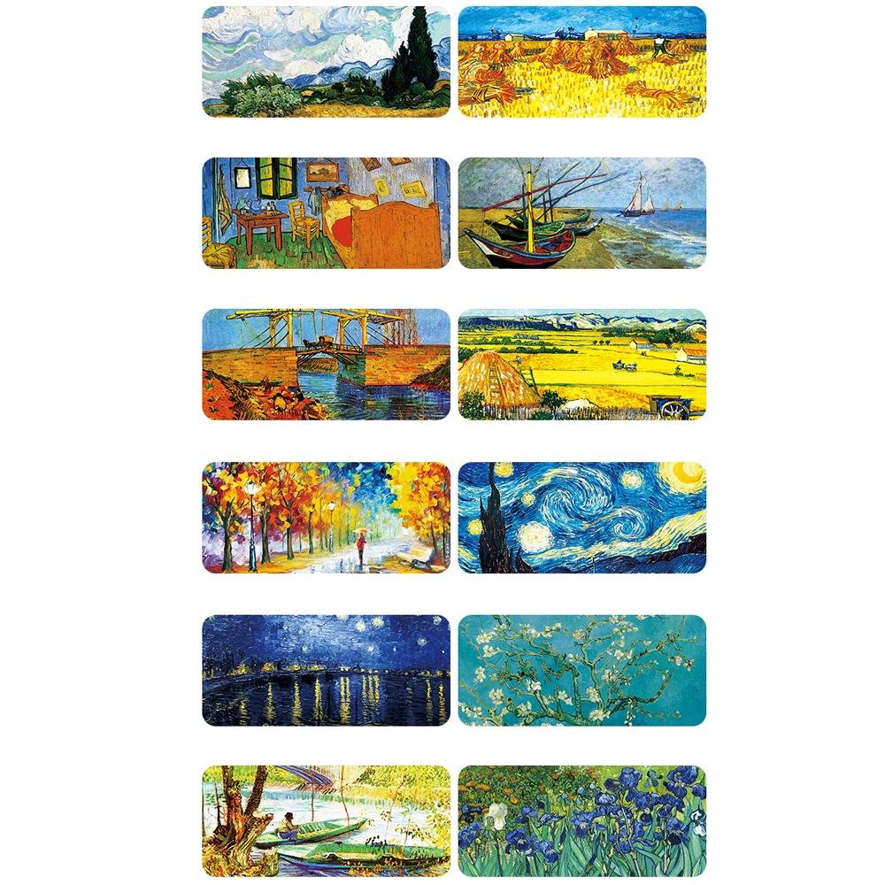 Large Desk Mouse Pad For Oil Painting - Iris 3