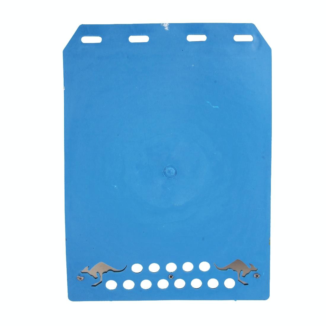 Premium Heavy Duty Molded Splash Front And Rear Mud Flaps Fender Guard Medium Size Random Pattern Delivery - Blue 11