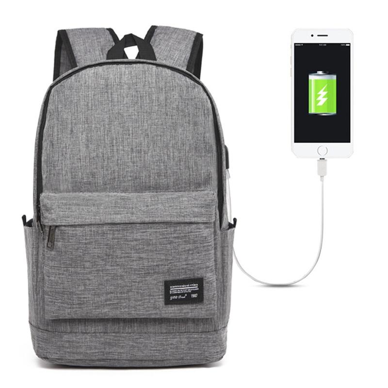 Multi-function Laptop Backpack with Usb Port - Fits 15.6 Devices - Oxford Cloth - 45x31x16cm - Blue 13
