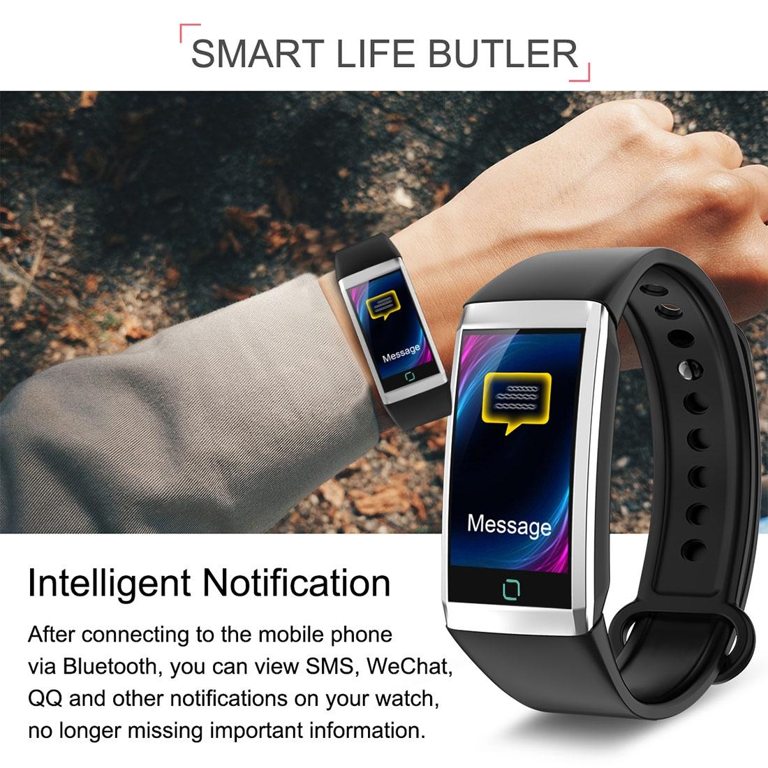Waterproof Smart Bracelet With Call Reminder And Health Monitoring - Blue 7