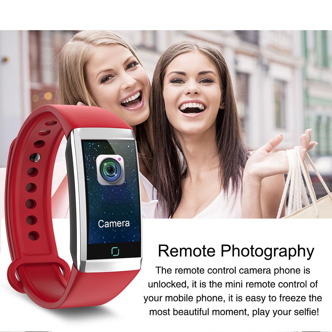 Waterproof Smart Bracelet With Call Reminder And Health Monitoring - Blue 8