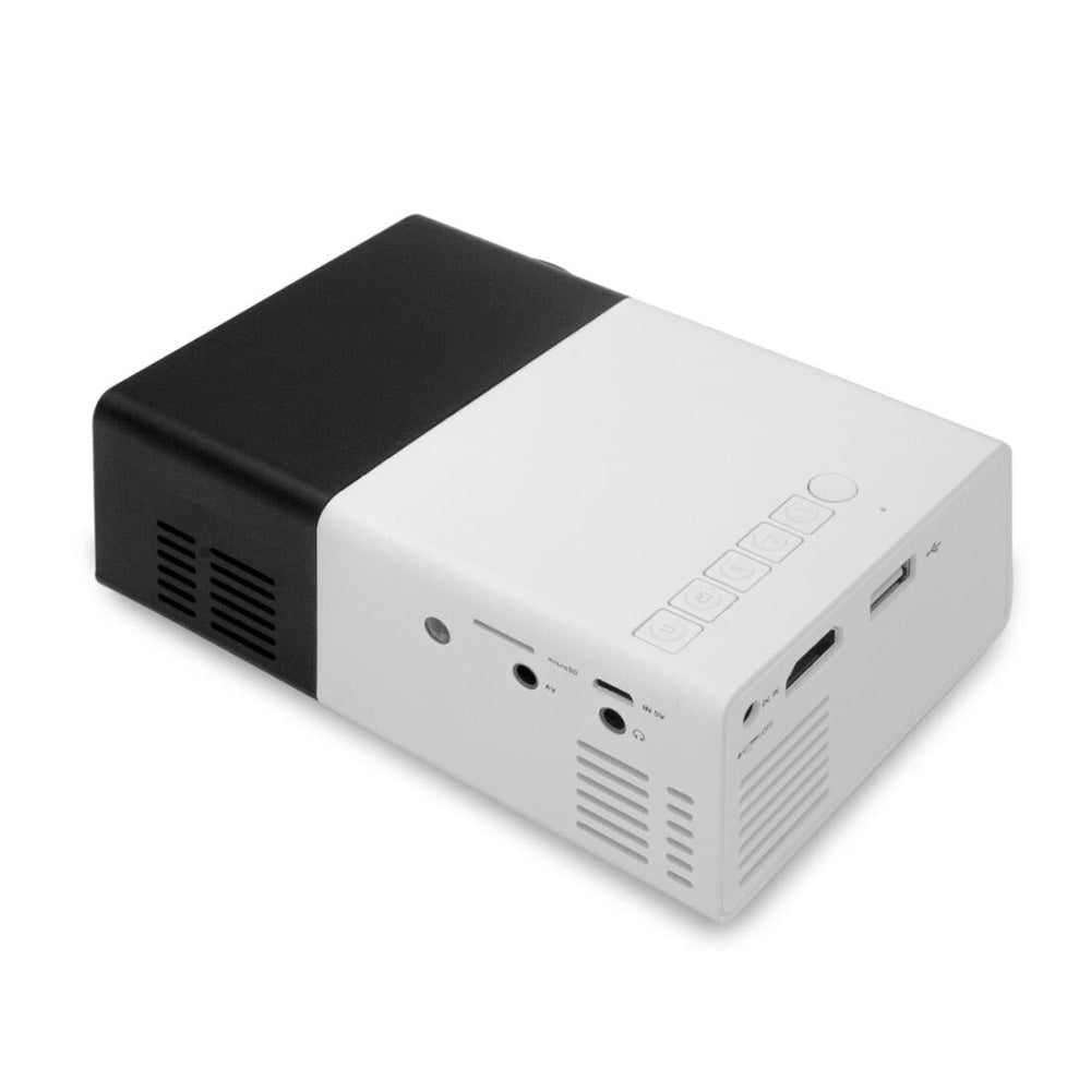 Portable Mini Home Theater Projector - 400 Lumens Hdmi / Av / Sd / Usb Remote Control - Blue 14