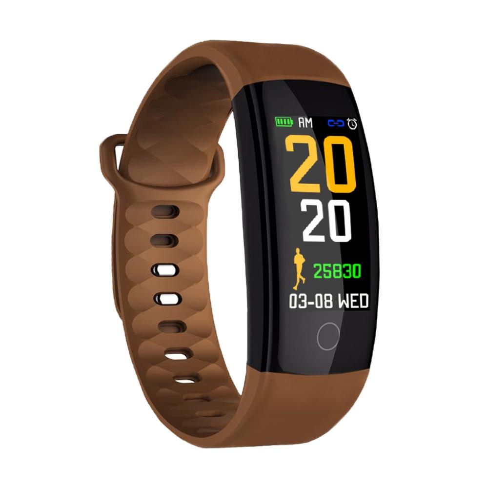 Waterproof Tft Smart Bracelet With Call / Heart / Sleep / Bp Monitoring And Sedentary Reminder - Blue 3