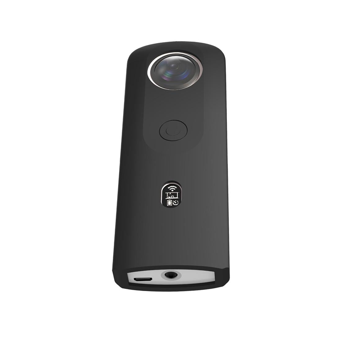 360 Camera Silicone Case with Lens Cover for Ricoh Theta Sc2 - Blue 11