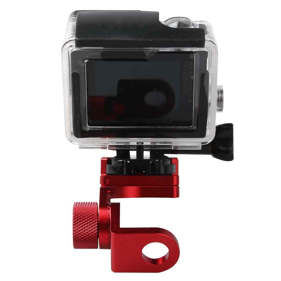 Universal Rearview Mirror Mount for Action Cameras - Blue 4