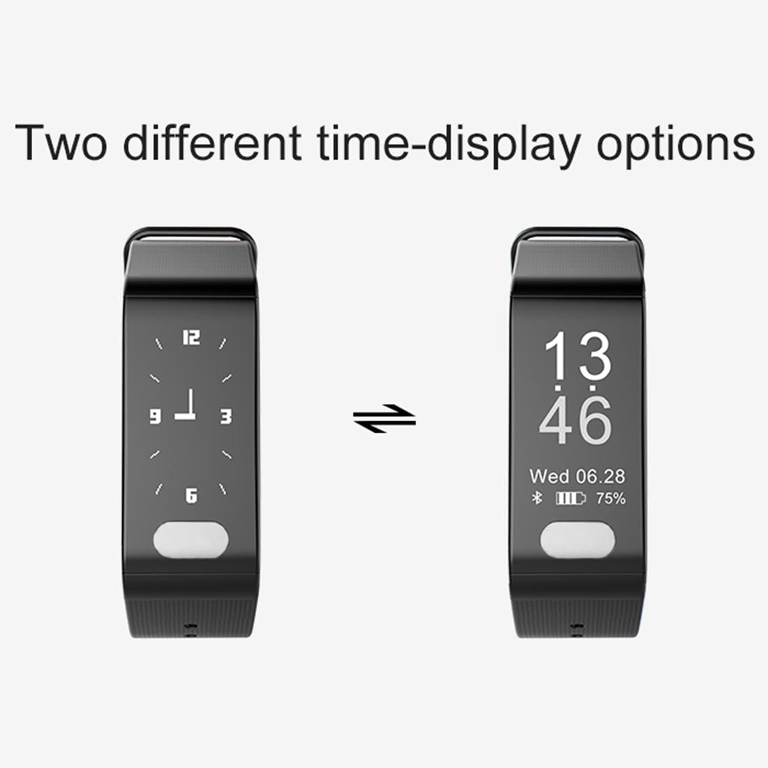 Oled Fitness Tracker With Ecg Heart Rate Bp And Sleep Monitoring - Sports Mode - Blue 6