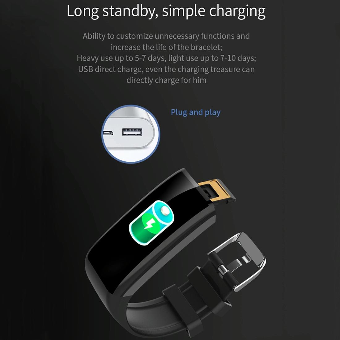 Waterproof Touch Screen Smartwatch - Ipx67 - Blue 5