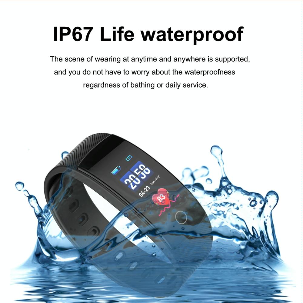 Smart Bracelet With Call / Heart / Sleep / Bp Monitoring - Ip67 Waterproof 4