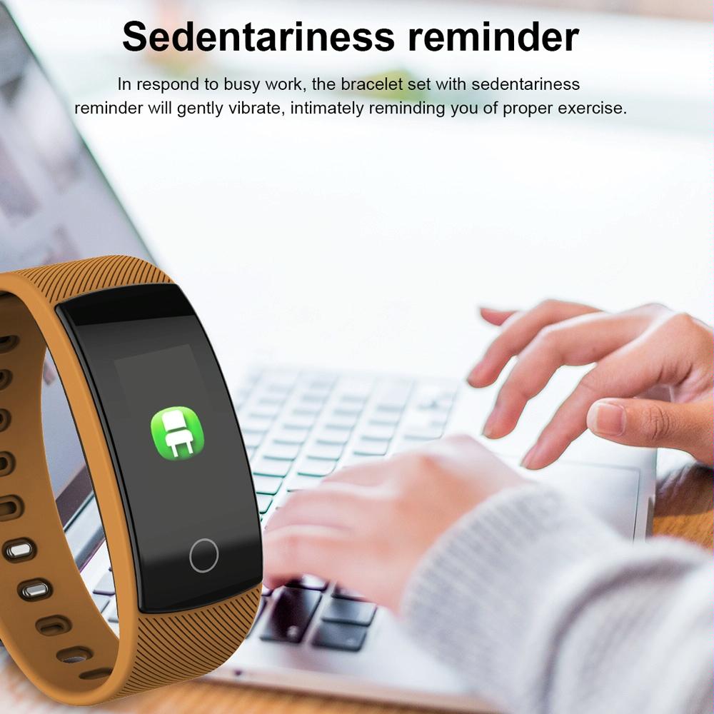 Smart Bracelet With Call / Heart / Sleep / Bp Monitoring - Ip67 Waterproof 5
