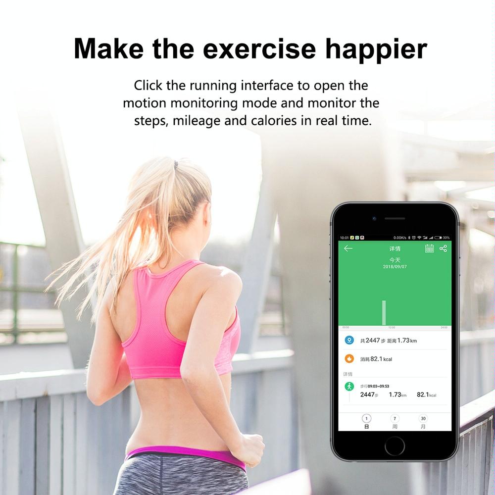 Smart Bracelet With Call / Heart / Sleep / Bp Monitoring - Ip67 Waterproof 11