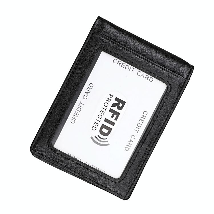 Anti-magnetic Leather Rfid Wallet - Sleek & Secure - Blue 4