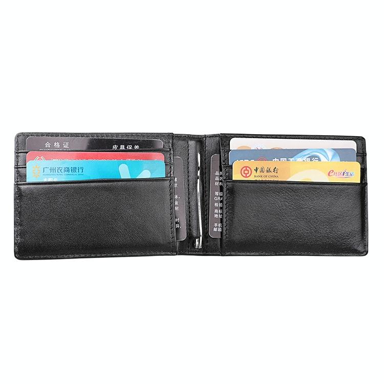 Anti-magnetic Leather Rfid Wallet - Sleek & Secure - Blue 6