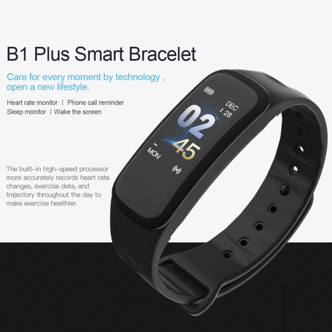 Bluetooth Fitness Tracker With Heart Rate & Sleep Monitor - Waterproof - Blue 4