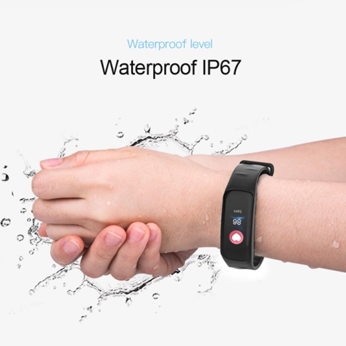Bluetooth Fitness Tracker With Heart Rate & Sleep Monitor - Waterproof - Blue 8