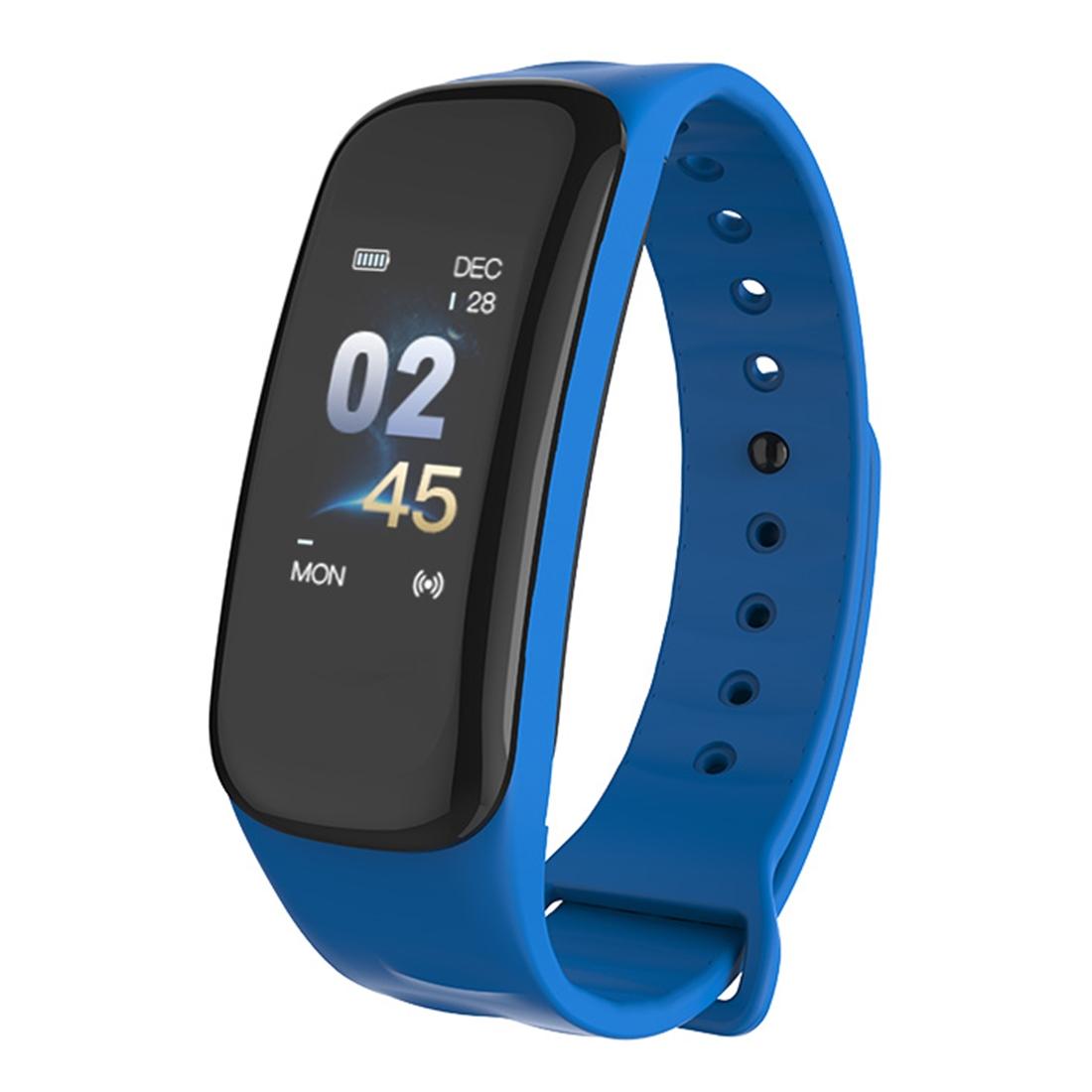 Bluetooth Fitness Tracker With Heart Rate & Sleep Monitor - Waterproof - Blue 12