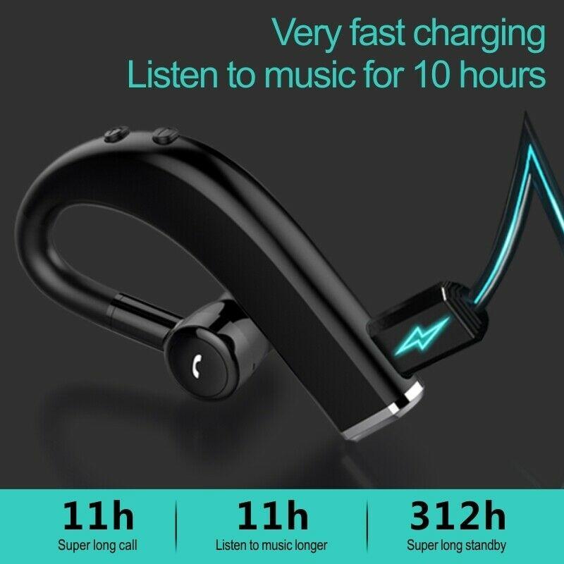 Wireless Business Sports Bluetooth Earphones - Fast Charging Bluetooth 5.0 - Blue 12