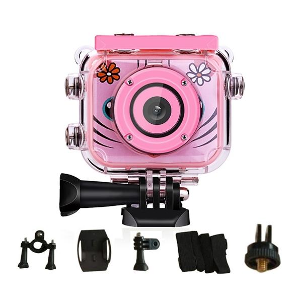 Waterproof 5.0mp Kids' Digital Camera with 1.77 Screen - G20 - Blue 7