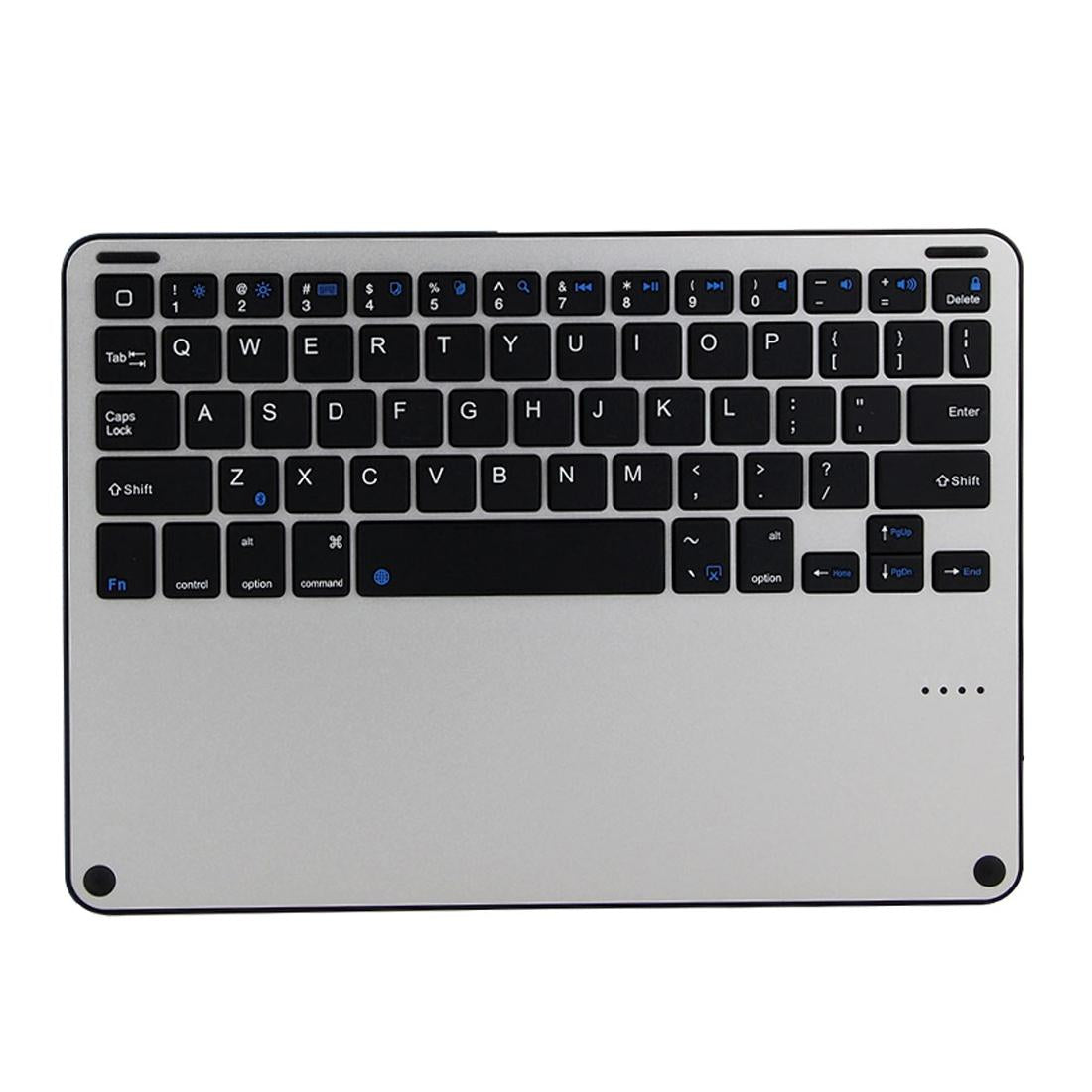 Bluetooth Keyboard & Tablet Case For Ipad Air / Pro 9.7 - Detachable Aluminum Alloy Imitation Cloth Sleep / Water Repellent - Blue 4