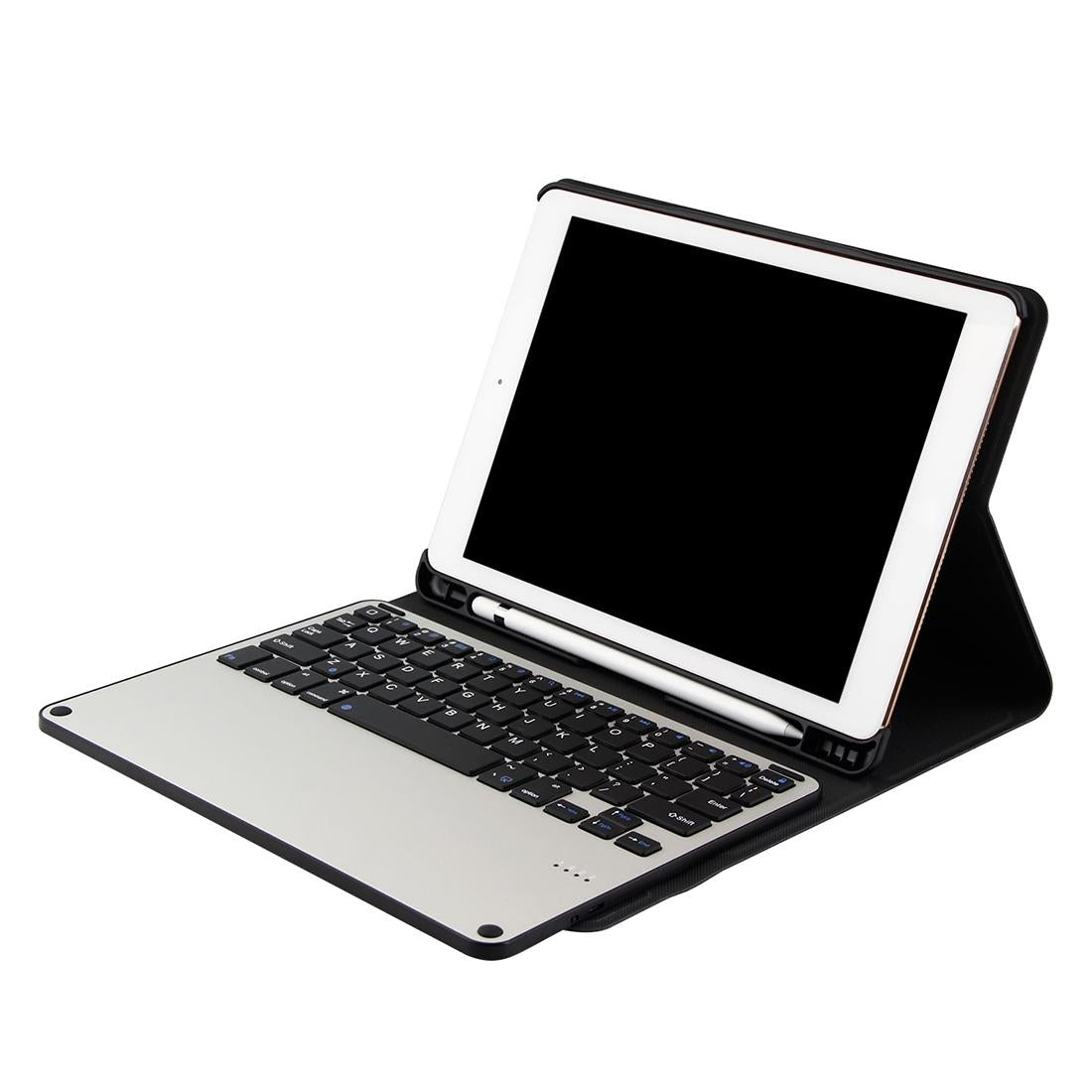 Bluetooth Keyboard & Tablet Case For Ipad Air / Pro 9.7 - Detachable Aluminum Alloy Imitation Cloth Sleep / Water Repellent - Blue 7