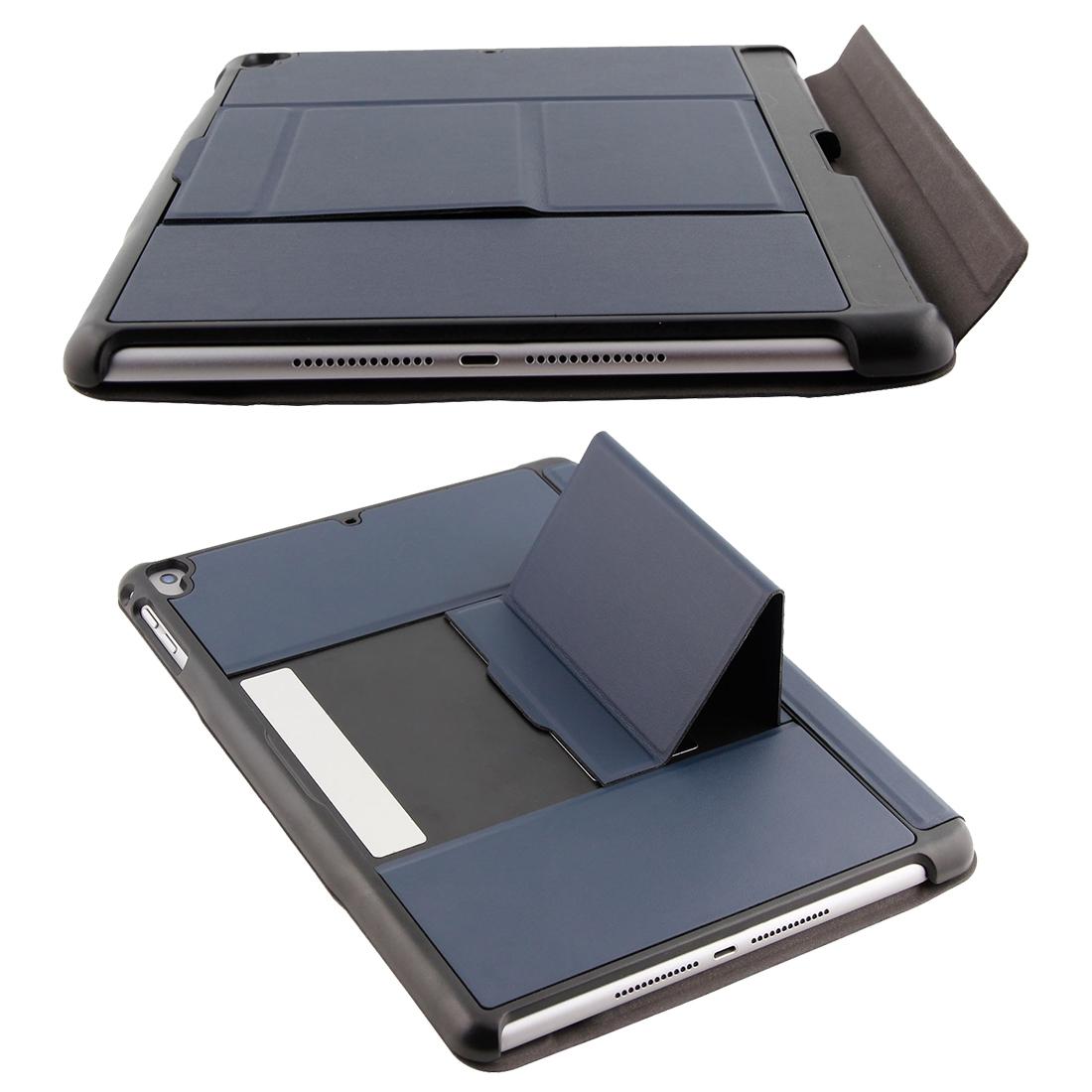 Detachable Bluetooth Keyboard & Leather Tablet Case For Ipad Air / Pro 9.7 - Blue 5