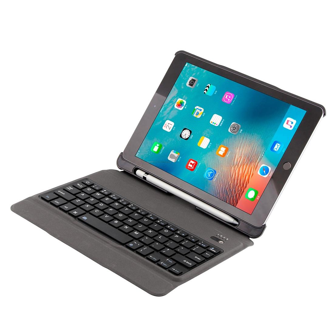 Detachable Bluetooth Keyboard & Leather Tablet Case For Ipad Air / Pro 9.7 - Blue 7