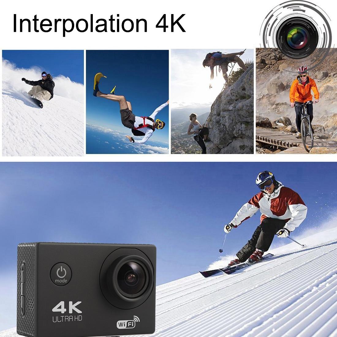 170 Degree Wide Angle Wifi Action Camera with Waterproof Case - Supports 64gb Micro Sd - Blue 8