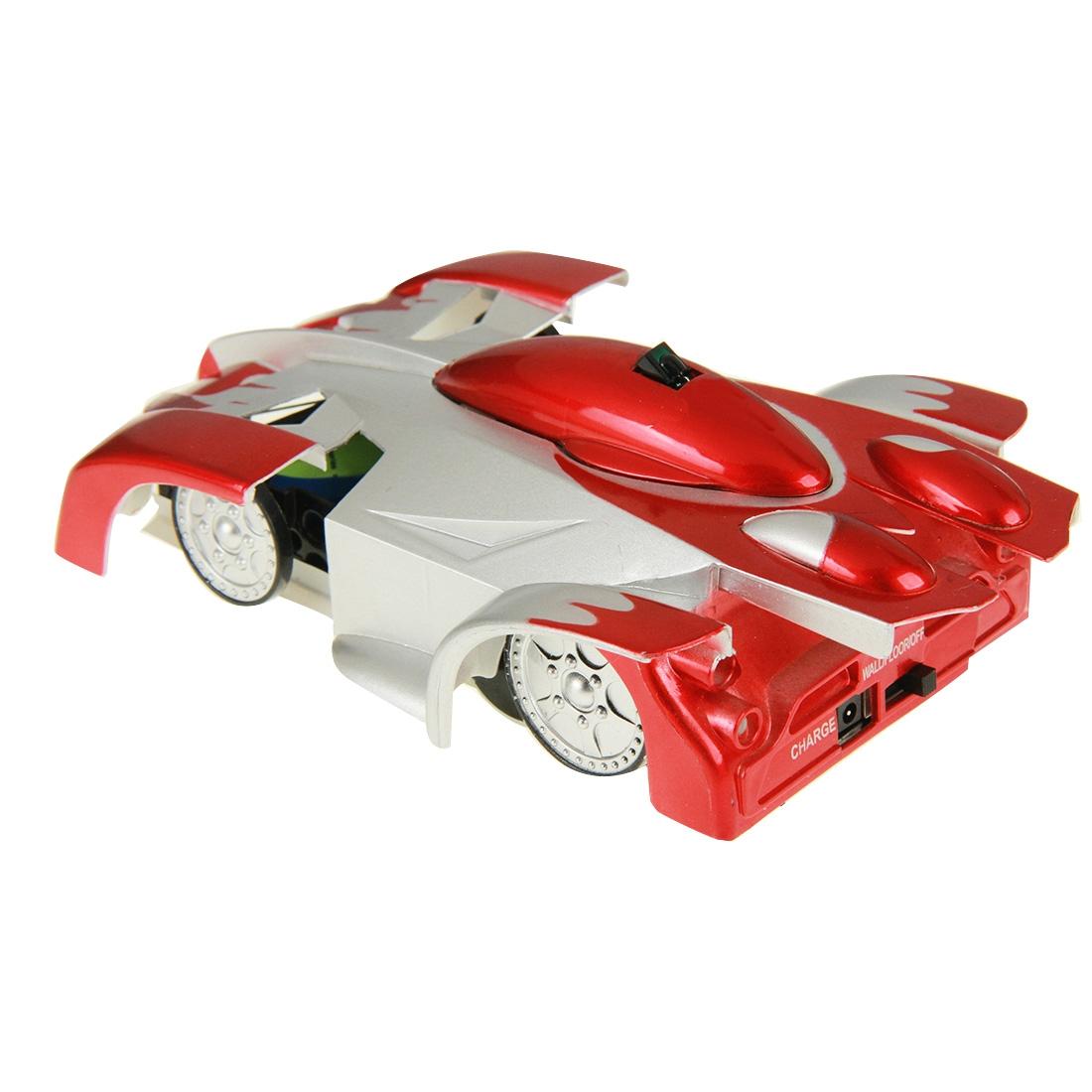 Superior Infrared Remote Control Wall Climbing Stunt Car - Blue 6