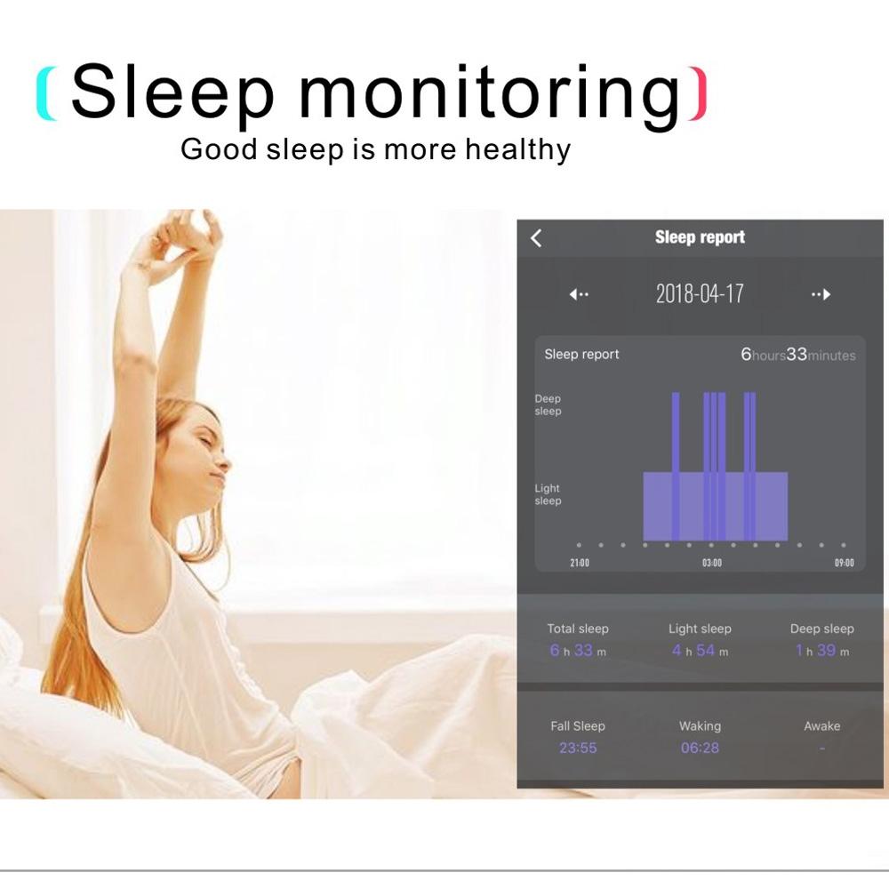 Waterproof Tft Smart Bracelet With Call / Heart / Sleep / Sedentary / Bp Monitoring - Blue 10